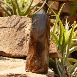 Large Natural Smoky Quartz Generator